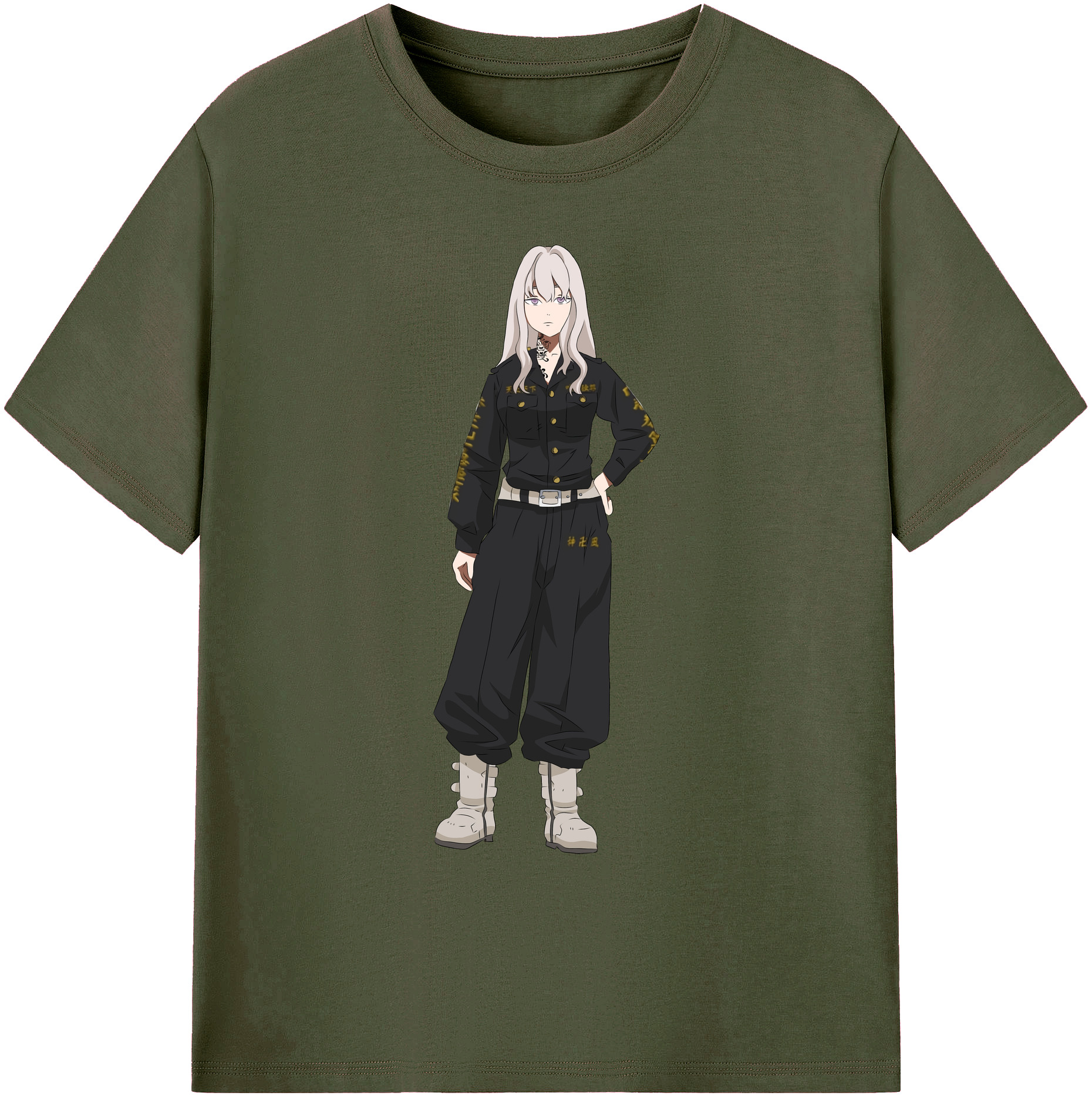（画像用） 東京リベンジャーズ Tokyo Revengers 綿100％ メンズ半袖Tシャツ｜肌触りやわらか＆通気性